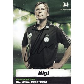 Autogramm Fussball | VfL Wolfsburg | 2009 | Alfons HIGL