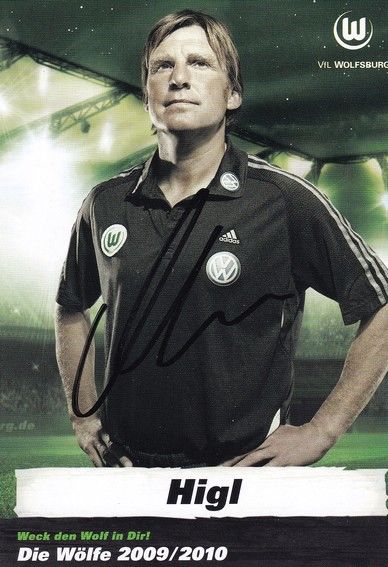 Autogramm Fussball | VfL Wolfsburg | 2009 | Alfons HIGL