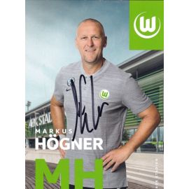 Autogramm Fussball | VfL Wolfsburg | 2018 | Markus HÖGNER