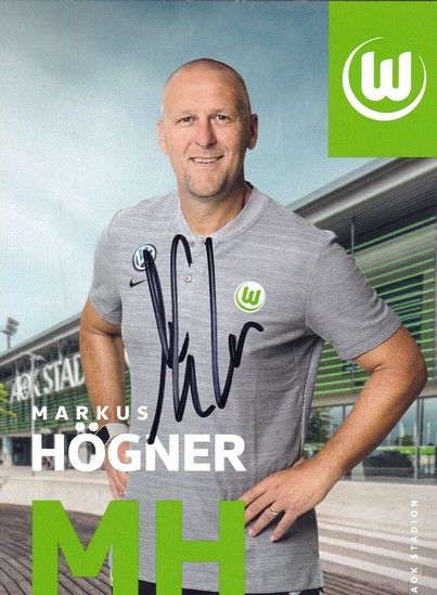 Autogramm Fussball | VfL Wolfsburg | 2018 | Markus HÖGNER