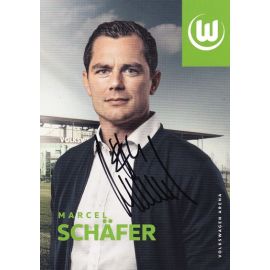 Autogramm Fussball | VfL Wolfsburg | 2018 | Marcel SCHÄFER