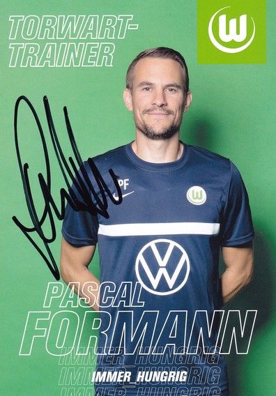 Autogramm Fussball | VfL Wolfsburg | 2020 | Pascal FORMANN
