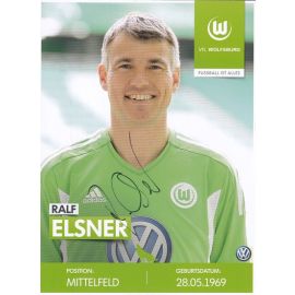 Autogramm Fussball | VfL Wolfsburg | 2010er TM | Ralf ELSNER