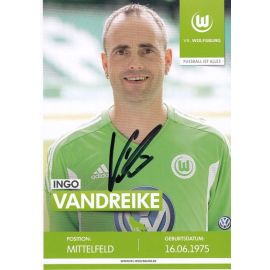 Autogramm Fussball | VfL Wolfsburg | 2010er TM | Ingo VANDREIKE