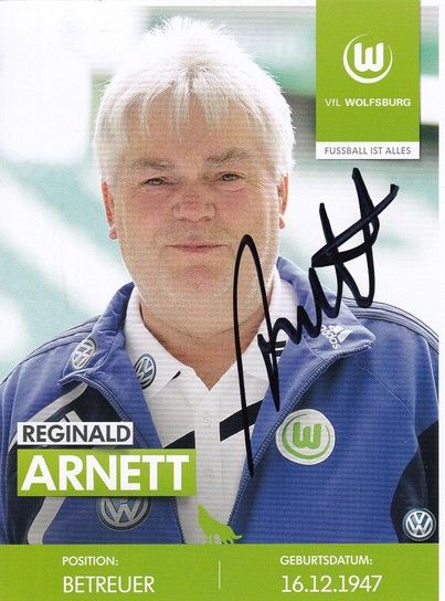 Autogramm Fussball | VfL Wolfsburg | 2010er TM | Reginald ARNETT