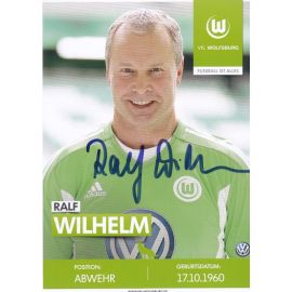 Autogramm Fussball | VfL Wolfsburg | 2010er TM | Ralf WILHELM