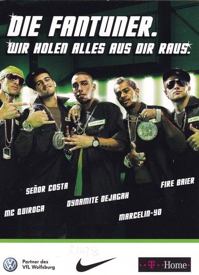 Autogramm Fussball | VfL Wolfsburg | 2009 | MC QUIROGA (Sonderkarte Fantuner)