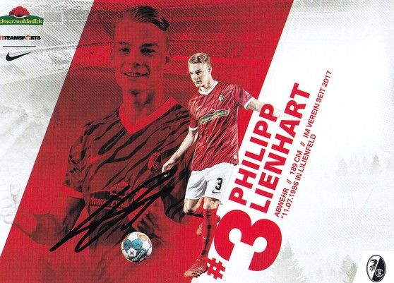 Autogramm Fussball | SC Freiburg | 2021 | Philipp LIENHART