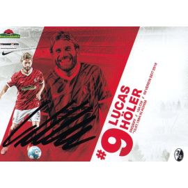 Autogramm Fussball | SC Freiburg | 2021 | Lucas HÖLER