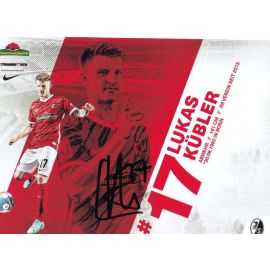 Autogramm Fussball | SC Freiburg | 2021 | Lukas KÜBLER