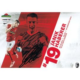Autogramm Fussball | SC Freiburg | 2021 | Janik HABERER