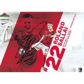 Autogramm Fussball | SC Freiburg | 2021 | Roland SALLAI