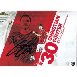 Autogramm Fussball | SC Freiburg | 2021 | Christian GÜNTER
