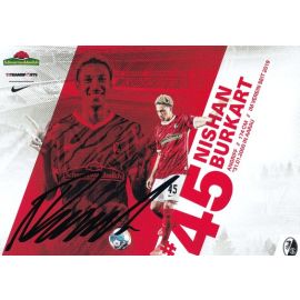 Autogramm Fussball | SC Freiburg | 2021 | Nishan BURKART