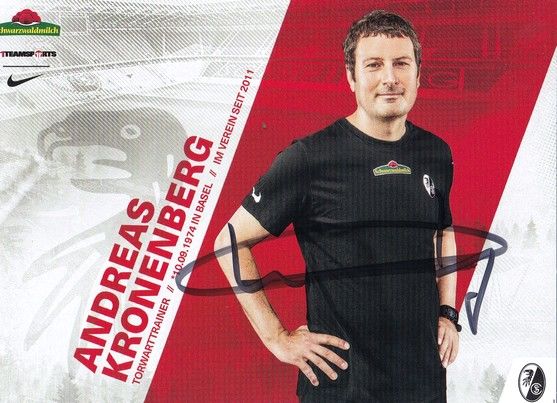 Autogramm Fussball | SC Freiburg | 2021 | Andreas KRONENBERG
