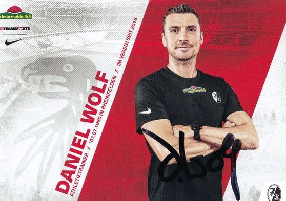 Autogramm Fussball | SC Freiburg | 2021 | Daniel WOLF