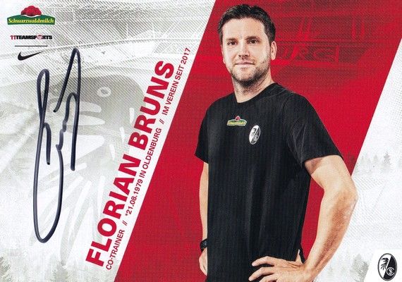 Autogramm Fussball | SC Freiburg | 2021 | Florian BRUNS