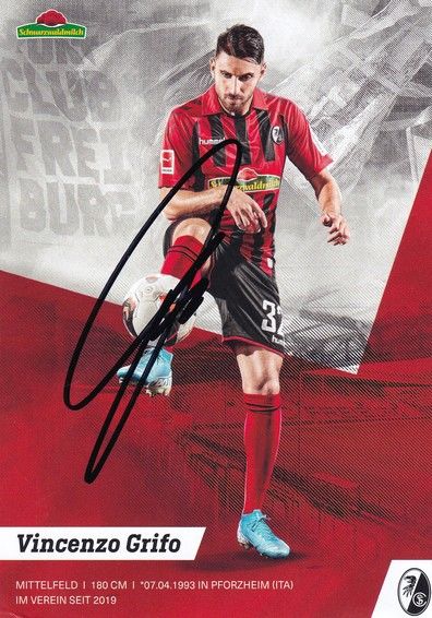 Autogramm Fussball | SC Freiburg | 2019 | Vincenzo GRIFO