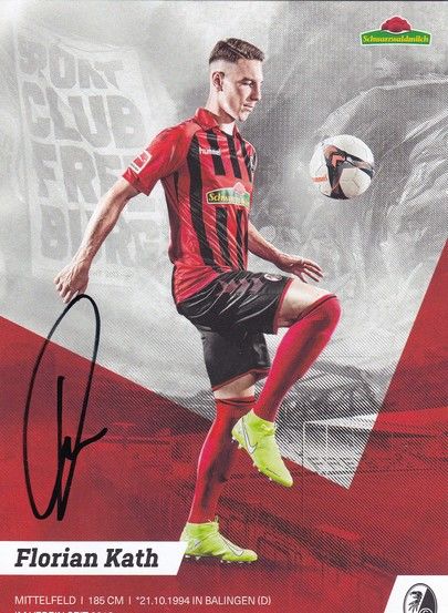 Autogramm Fussball | SC Freiburg | 2019 | Florian KATH