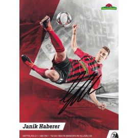 Autogramm Fussball | SC Freiburg | 2019 | Janik HABERER