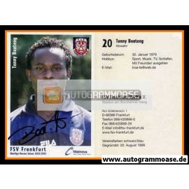 Autogramm Fussball | FSV Frankfurt | 2002 | Tonny BOATENG