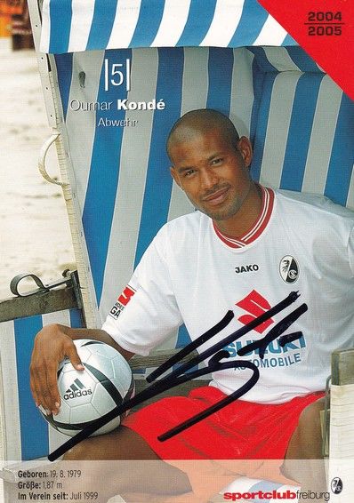 Autogramm Fussball | SC Freiburg | 2004 | Oumar KONDE
