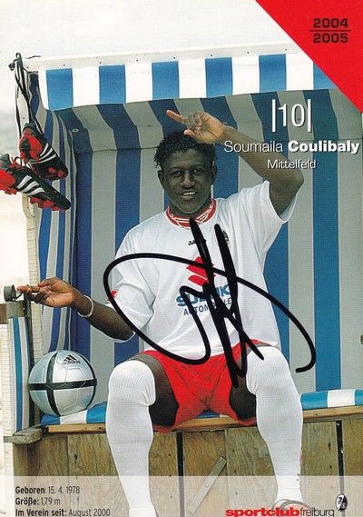Autogramm Fussball | SC Freiburg | 2004 | Soumaila COULIBALY