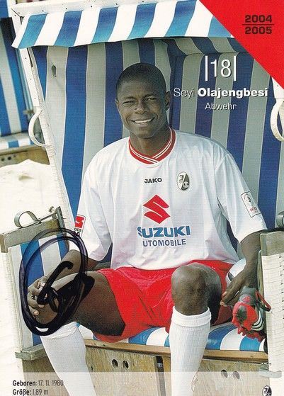 Autogramm Fussball | SC Freiburg | 2004 | Seyi OLAJENGBESI