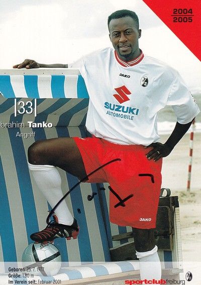 Autogramm Fussball | SC Freiburg | 2004 | Ibrahim TANKO