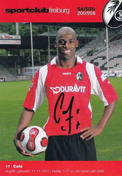 Autogramm Fussball | SC Freiburg | 2007 | CAFU