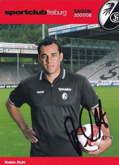Autogramm Fussball | SC Freiburg | 2007 | Robin DUTT
