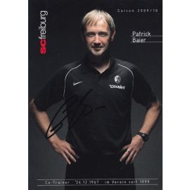 Autogramm Fussball | SC Freiburg | 2009 | Patrick BAIER