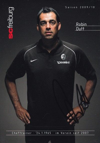 Autogramm Fussball | SC Freiburg | 2009 | Robin DUTT