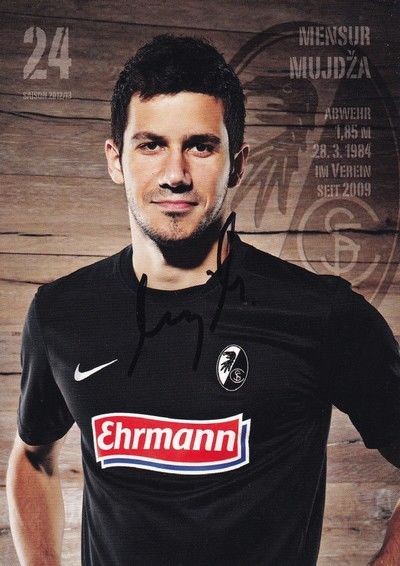 Autogramm Fussball | SC Freiburg | 2012 | Mensur MUJDZA