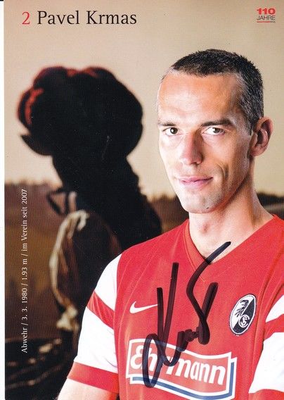 Autogramm Fussball | SC Freiburg | 2014 | Pavel KRMAS