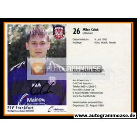 Autogramm Fussball | FSV Frankfurt | 2002 | Milan COLAK