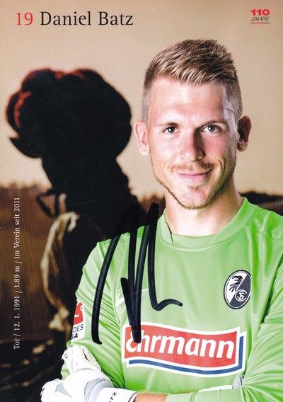 Autogramm Fussball | SC Freiburg | 2014 | Daniel BATZ
