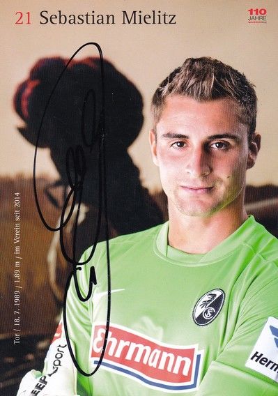 Autogramm Fussball | SC Freiburg | 2014 | Sebastian MIELITZ
