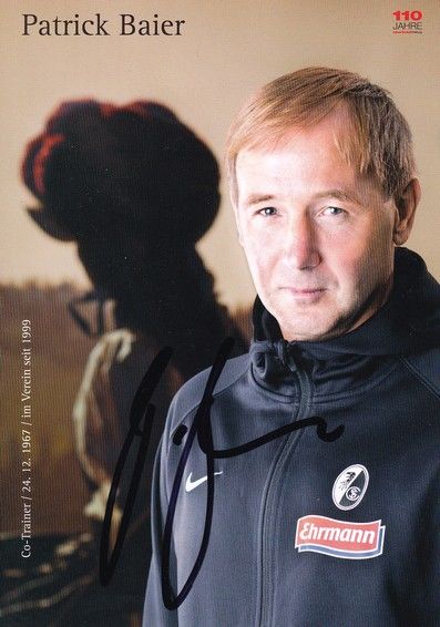 Autogramm Fussball | SC Freiburg | 2014 | Patrick BAIER 