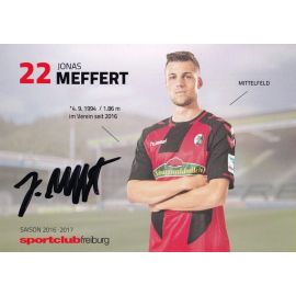 Autogramm Fussball | SC Freiburg | 2016 | Jonas MEFFERT