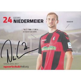 Autogramm Fussball | SC Freiburg | 2016 | Georg NIEDERMEIER