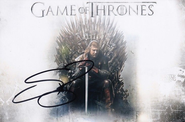 Autogramm Film (UK) | Sean BEAN | 2010er Foto (Collage Color XM) "Game Of Thrones"