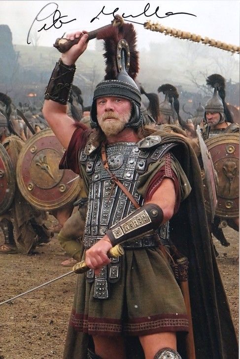 Autogramm Film (UK) | Peter MULLAN | 2014 Foto (Filmszene Color XM) "Hercules"