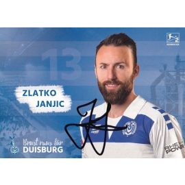 Autogramm Fussball | MSV Duisburg | 2017 | Zlatko JANJIC
