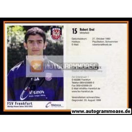 Autogramm Fussball | FSV Frankfurt | 2002 | Robert ORAL