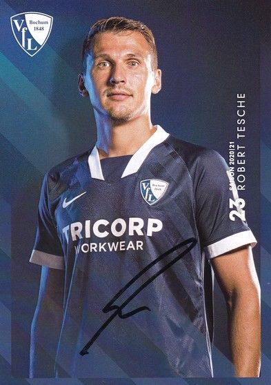 Autogramm Fussball | VfL Bochum | 2020 | Robert TESCHE