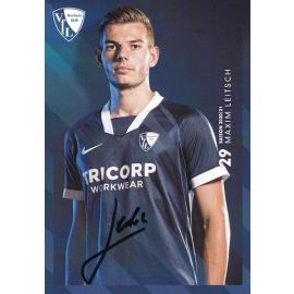 Autogramm Fussball | VfL Bochum | 2020 | Maxim LEITSCH