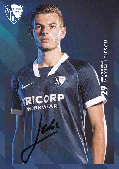 Autogramm Fussball | VfL Bochum | 2020 | Maxim LEITSCH
