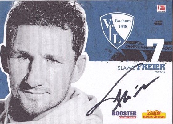 Autogramm Fussball | VfL Bochum | 2013 | Slawo FREIER