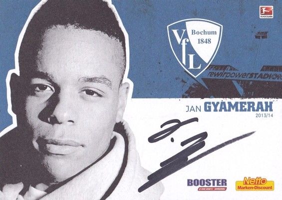 Autogramm Fussball | VfL Bochum | 2013 | Jan GYAMERAH